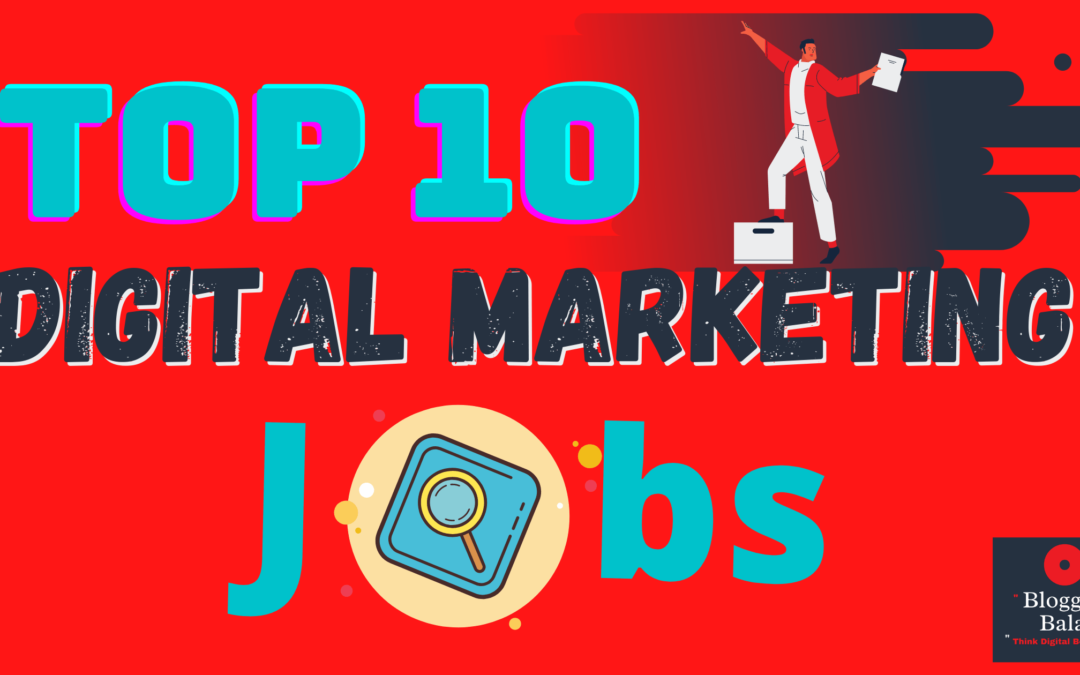 Top 10 high paying digital marketing jobs